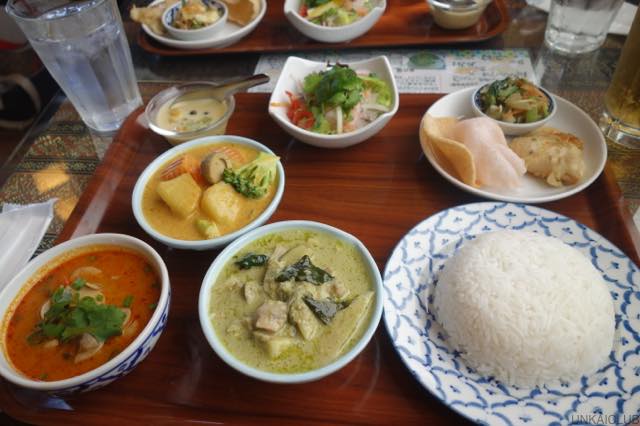 京都、七条大橋側、タイ料理、「キンカーオ」。