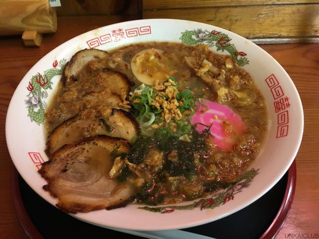 和歌山、粉河、「蛸蔵・八眞」のチャーシュー麺。
