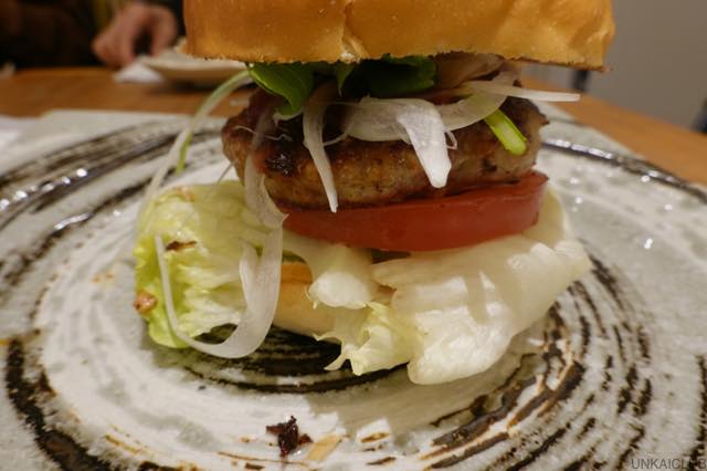 京都、西院、「バーガールーム（Burger Room）」でランチ。