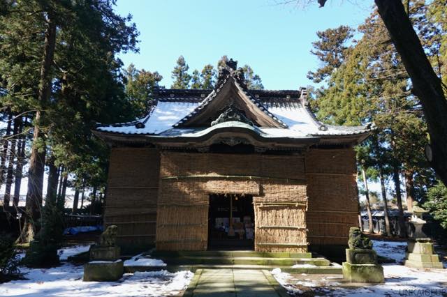 雪の新潟紀行、北越秋山郷を尋ねる旅ー２８、村上、藤基神社に詣る。