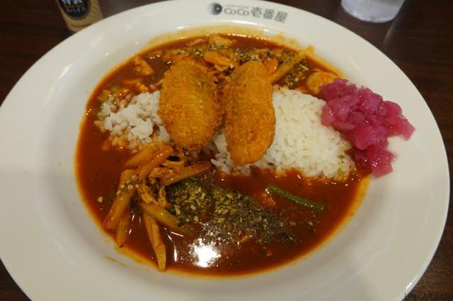 和歌山、橋本市、「CoCo壱番屋 橋本国道２４号店」でエスニックアジアカレーを食う。