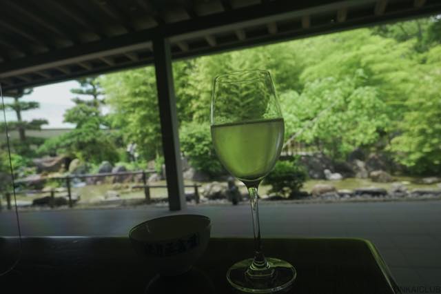 九度山暮らしのある日、松花堂美術館内、「京都吉兆」で昼ごはん。