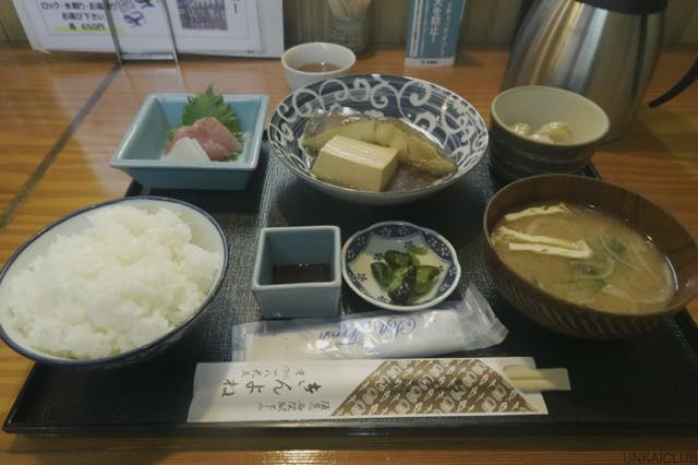 京都、西院、「きんよね」の和食ランチ。