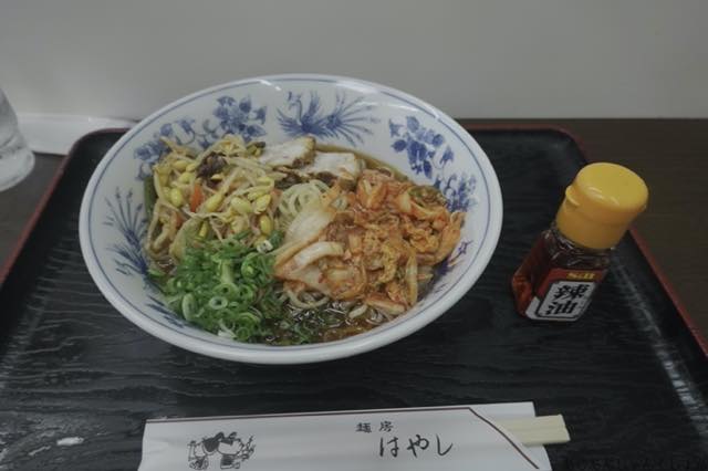 京都、東山三条、「はやし」の冷麺。