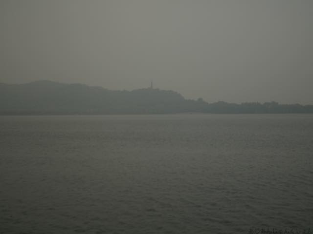 コロナ引き籠り。杭州絵画留学の日々が懐かしい。−８１、西湖の辺り、部分日蝕の日。
