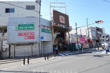 街中、熊野街道を歩く。大鳥大社から久米田まで。ー０２、鳳商店街から等乃伎神社へ。