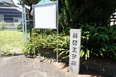 街中、熊野街道を歩く。大鳥大社から久米田まで。ー０５、篠田王子へ。