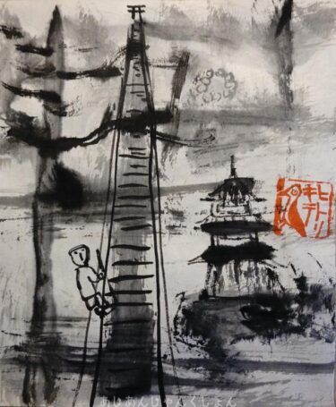 後々まで気になった話。神社に数珠を落としてるのを見つけた話。