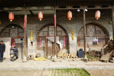 超久しぶりの中国旅行−２７。李家山村、画家が暮らした家。