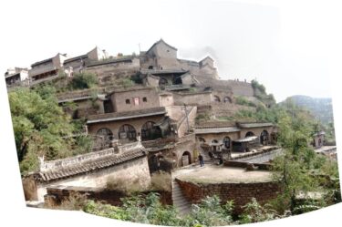 超久しぶりの中国旅行−２６。李家山村スケッチ。