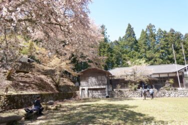 高野山参詣道、「黒河道」を下る。０４－久保小学校跡で昼ご飯。